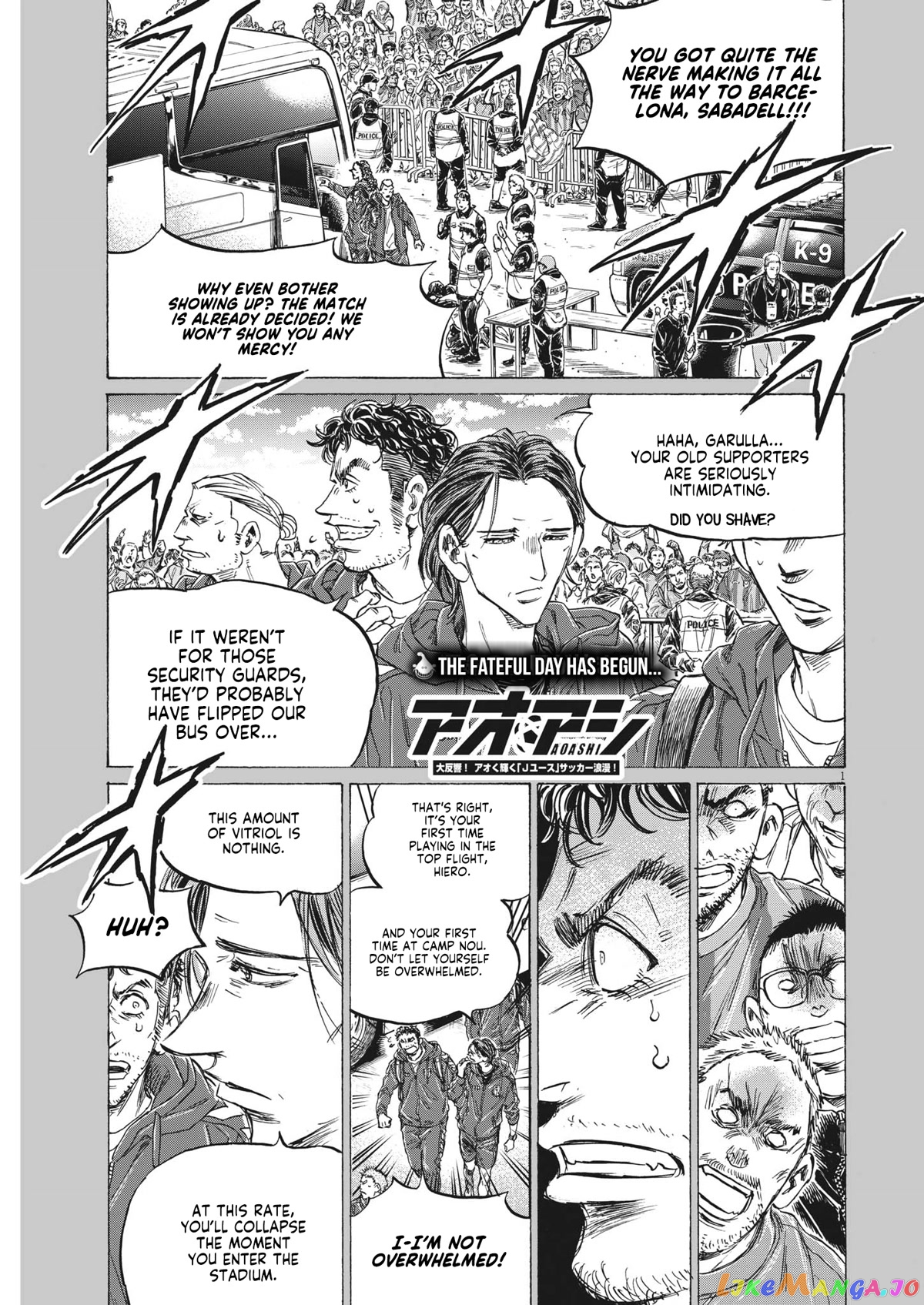 Ao Ashi, Chapter 331 image 02